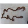 Image 2 : 2 Lengths of Chain - Hooks at Both Ends ; Small 75", Large is 20 '
