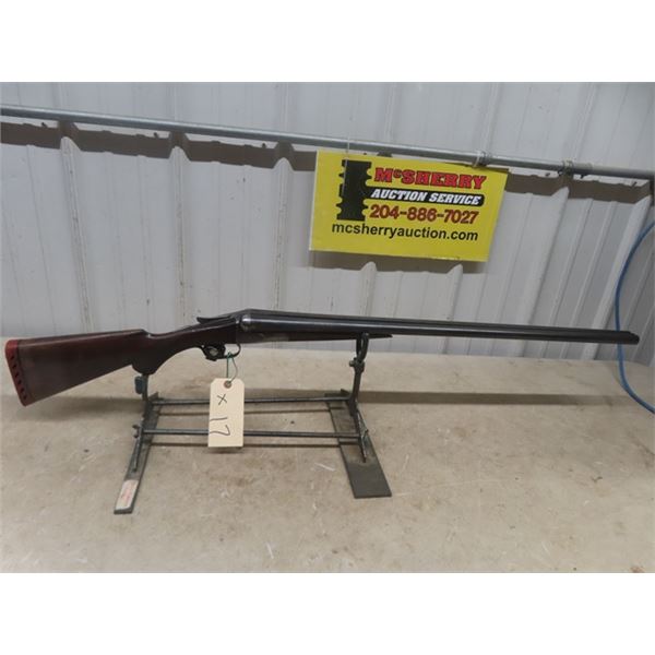 Sterling Worth DB Side by Side 30" 12 Gauge Serial # 64090 - MUST PROVIDE PROOF OF PAL PRIOR TO PURC