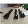 Image 2 : 3 Scopes; 2 Bushnell - 1) 3x9 Power, 1) Scope Chief 4x & Redfield 4x