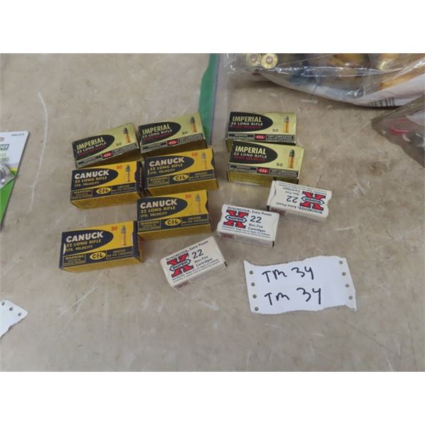 550 Rounds - 22 Cal Long Ammo