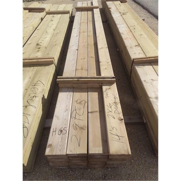 29 Treated 2" x 6" x 14 '