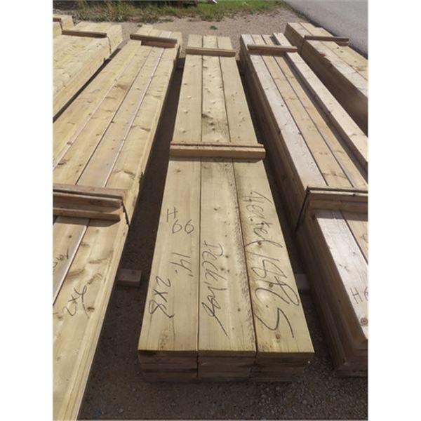 18 Treated 2" x 8" x 14 '