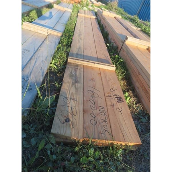 (6) 2" X 8" x 16 ' & (11) 2" x 8" x 16 ' - Total 17 Boards