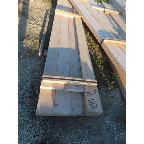 (3) 2" x 6" x 14 ' & (5) 2" x 6"x 15 ' & (8) 2" x 6" x 14 ' - Total 16 Boards