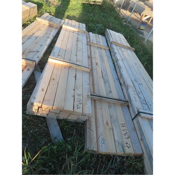 (24) 2" x 4" x 10 ' & (12) 2" x 4" x 10 ' - Total 36 Boards