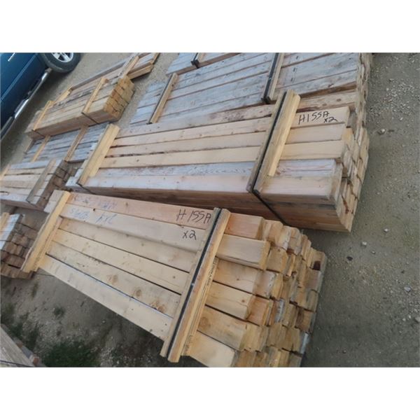 (80) 2" x 4" x 6 ' & (61) 2" x 4" x 7 ' - Total 141 Boards