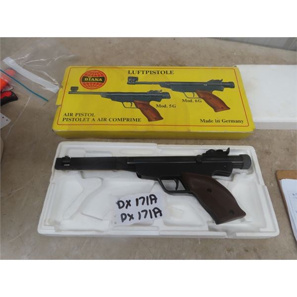Luft Pistole Model Diane 6 Air Pistol with 177 Pellets