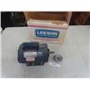 Image 1 : Leeson 1 HP Electric Motor in Box