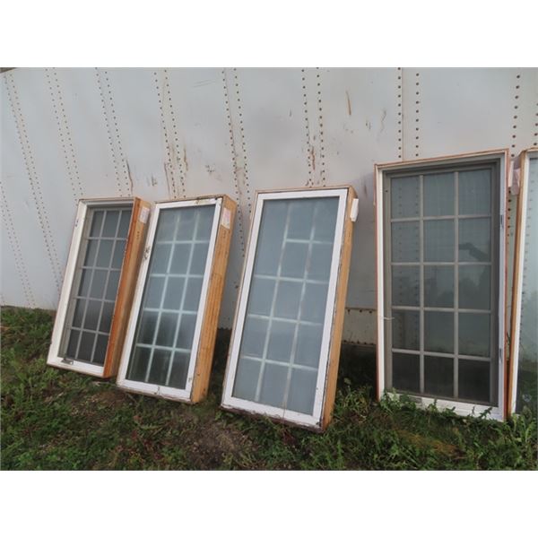 5 Windows ; 27.5" x 59.5'"
