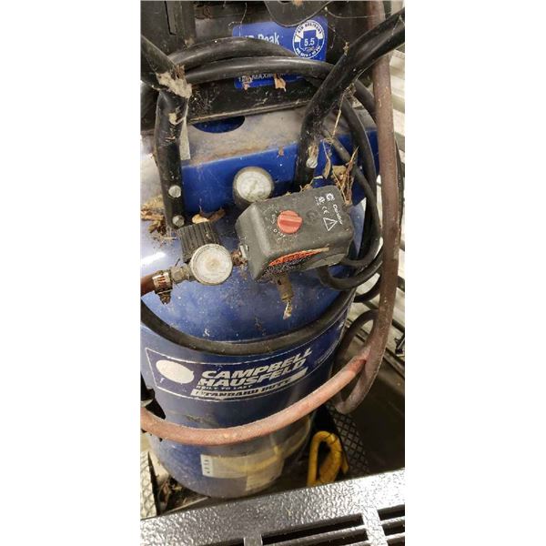 Campbell Hausfeld 5 HP 26 Gal Air Compressor with Retracting Air Hose
