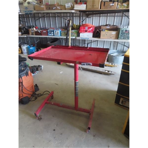 Adjustable Height Parts Platform Dolly