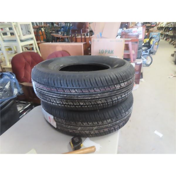 2 New Motomaster Tires 235 / 75 R 15