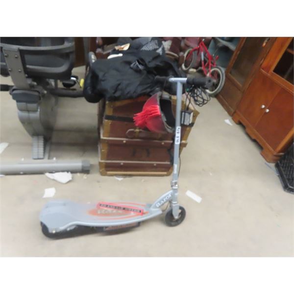 Razor Battery Scooter with Charger & Helmet