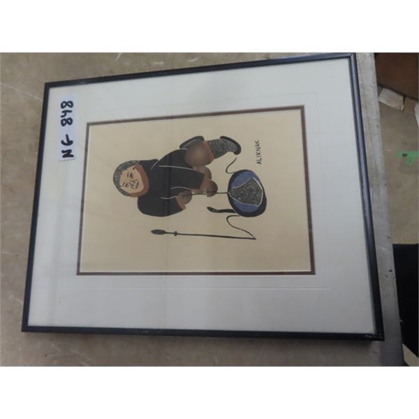 Indigenous Framed Print by Aliknak 12" x 15"