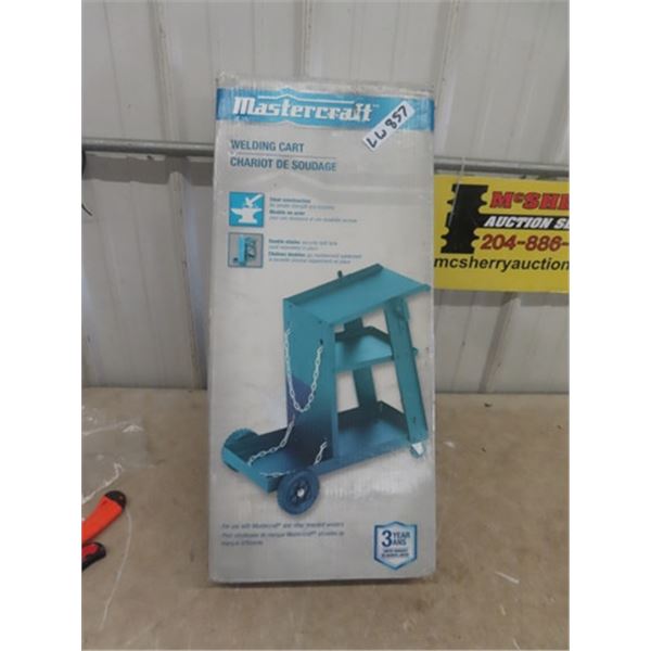 New  Mastercraft Welding Cart