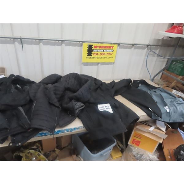 4 Jackets; 2 Winter, 2 Windbreakers Sz Med +