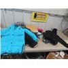 Image 1 : Girls Sz Med Winter Jacket, Stool plus more Winter Wear + cloths