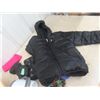 Image 2 : Girls Sz Med Winter Jacket, Stool plus more Winter Wear + cloths