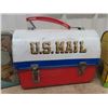 Image 3 : 3 Metal Lunch Kits; 1) Thermos- Snoopy 1968, 1) US Mail, 1) Walt Disney Mary Poppins