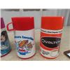 Image 2 : 5 Aladdin Thermos; 1) Ovaltine 1976 Games of the XXI Olympiad, 1) Chevrolet, 1) Osmonds 1973, 1) Hea