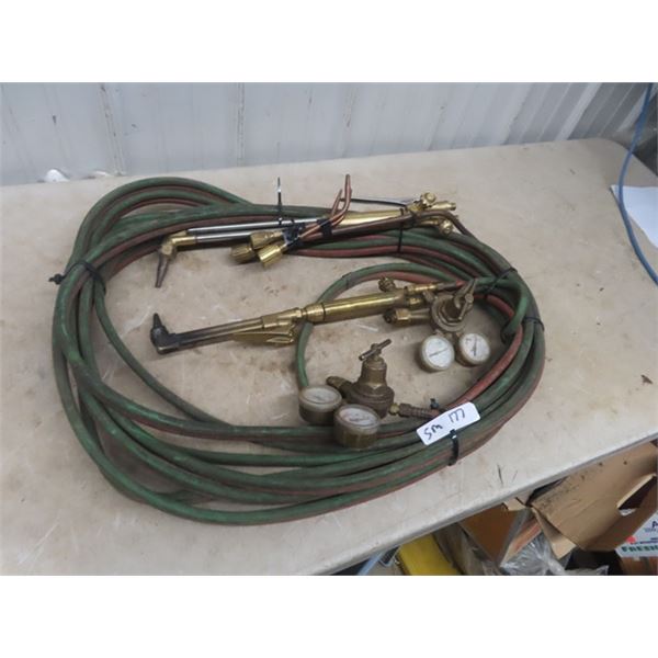 Acetylene Torch Gauge & Hoses