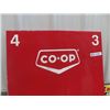 Image 2 : Metal Coop Sign/Bowser Panel 26" x 38"