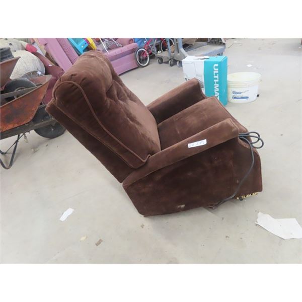 Recliner with Heat + Vibrate Massaging Feature