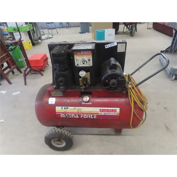 Sanborn 3 HP Air Compressor Sanborn 3 hp air compressor