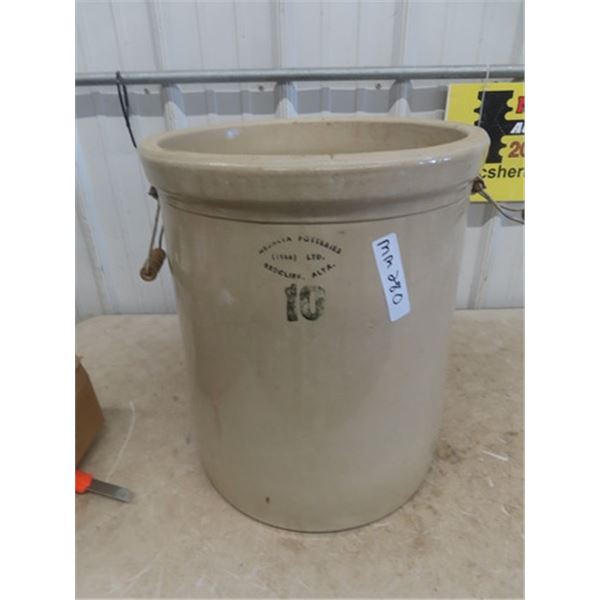 Medalta 10 Gal Crock