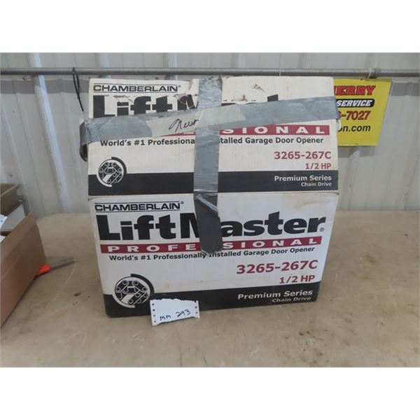 New Lift Master 1/2 HP Garage Door Opener