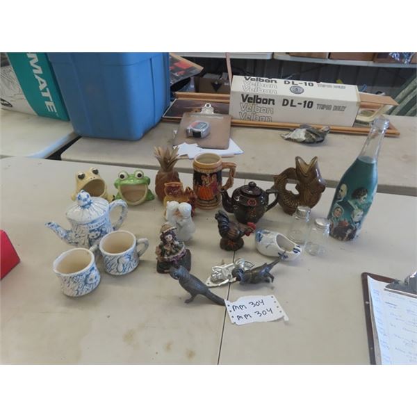 Salt + Pepper, Tea Set, Delphite, Stein, Ornaments Plus more