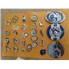 Image 2 : Blue Jays Memoribilia; Pins + Buttons, 3 Autograhed Balls, Swiss Quartz Movement Watch