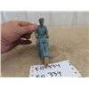 Image 2 : Vintage Auburn Rubber Toy Police Motorcycle 4.5" x 6"