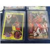 Image 3 : 4 NBA Superstar Cards; Rookie Cards Shaq, Iverson, Duncan, Jordan ( starting line up )