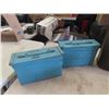 Image 2 : 3 Metal Military Ammo Boxeds & Military Gas Can