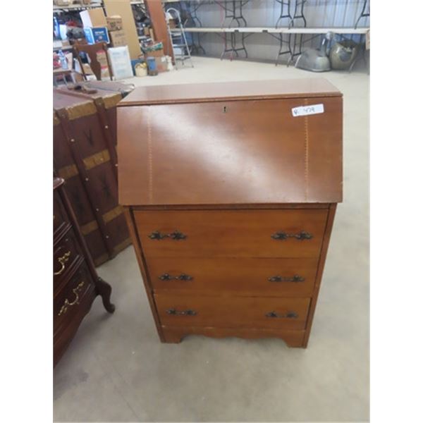 Drop Front Writing Desk/Dresser Combo