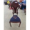 Image 1 : Mahogany Fancy Peti Point Chair