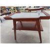 Image 2 : 2 Mid Century  End Tables 23" x 28" x 19"