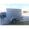 Image 3 : 2015 Bravo BT 10' Enclosed Bumper Hitch Trailer Draw Bridge Rear Door