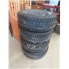 Image 2 : 4 Motomaster Tires + Rims 265 / 70 R17 - Only Used 1 Season