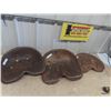 Image 1 : 3 Metal Implement Seats