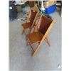 Image 2 : 2 Vintage Wooden Folding Chairs