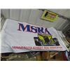 Image 1 : MSRA Flag 33" x 62" & 3 Modern Metal Hot Rod + Ford Signs