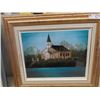 Image 3 : 2 Pictures of Churches South of Selkirk; 1) Painting, 1) Print by G Granger