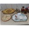 Image 3 : Ottoman, Ornaments, Trays, Clock