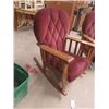 Image 2 : Oak Rocking Chair & Matching Side Chair