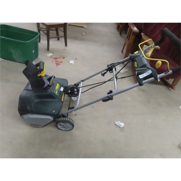 Yardworks 13A Electric 20" Snowblower