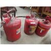Image 3 : 5 Metal Gas Cans