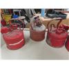 Image 3 : 6 Metal Gas Cans