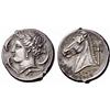 Image 1 : Greek coins, The Carthaginians, Tetradrachm